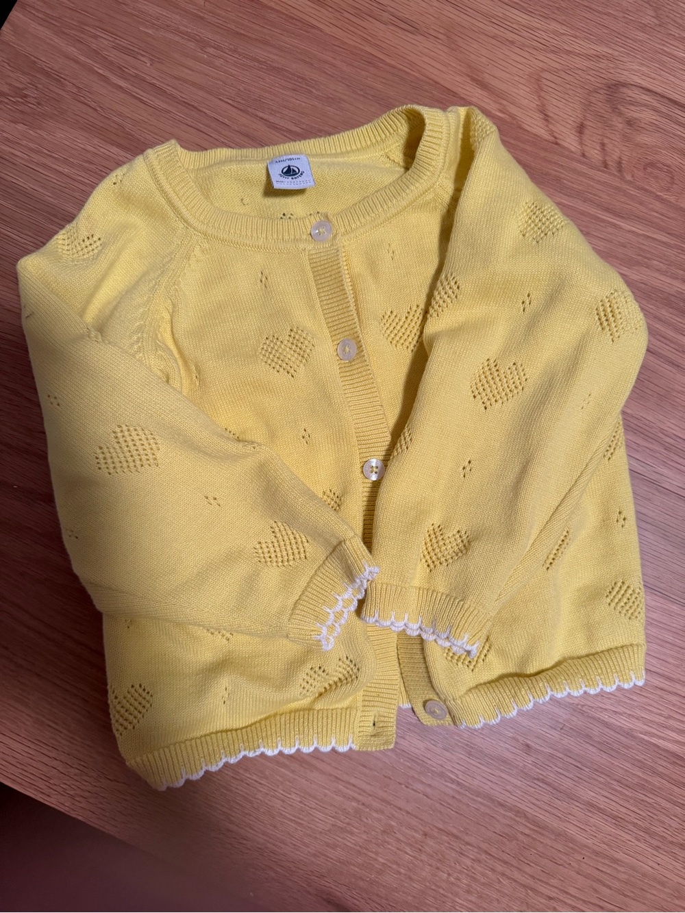 Petit Bateau kids Knit Cardigan Sweater - Picture 5 of 8